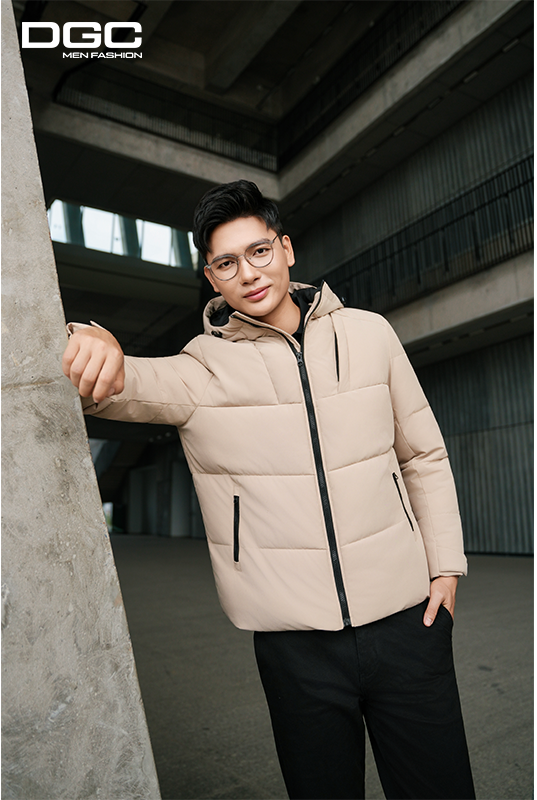 Áo phao 3 lớp dáng ngắn